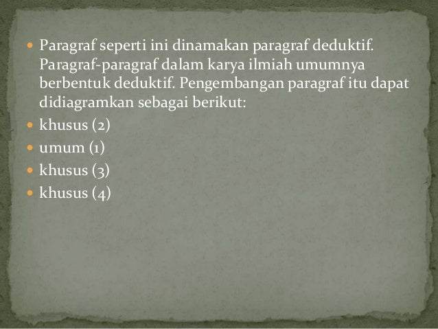 Teknik Menulis Strong Paragraf