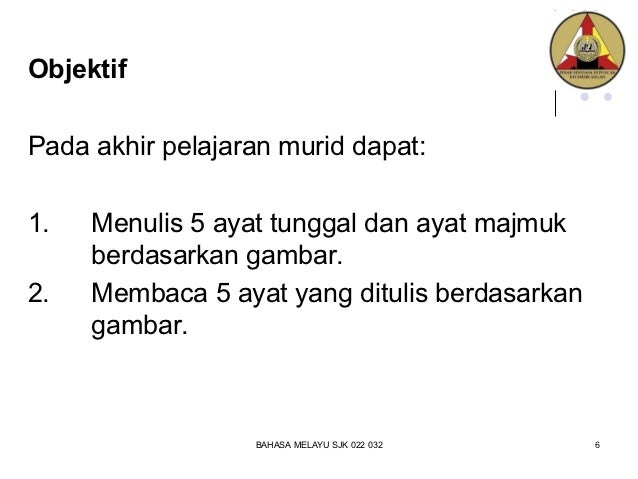 Contoh Ayat Majmuk Tahun Dua - Contoh Now