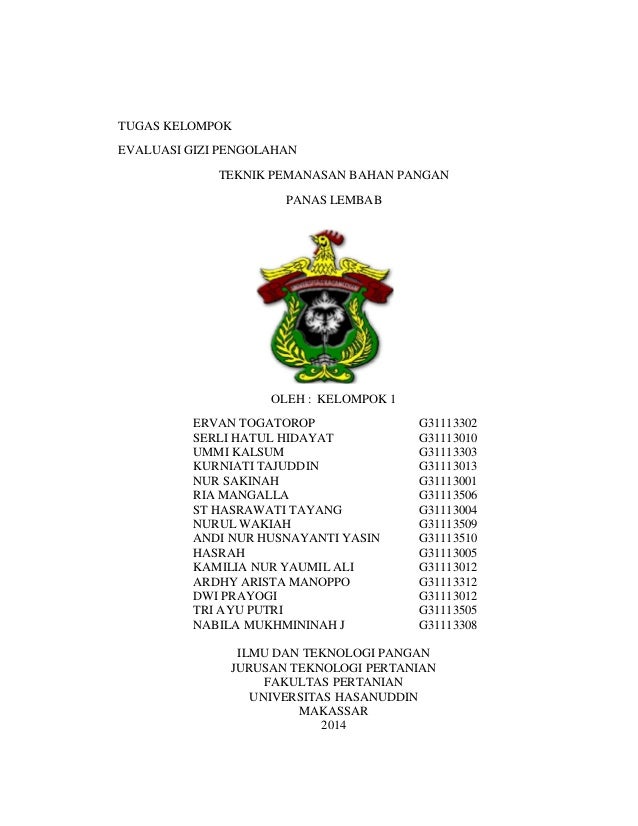 Sebutkan Teknik Pengolahan Makanan Panas Basah Sebutkan Mendetail