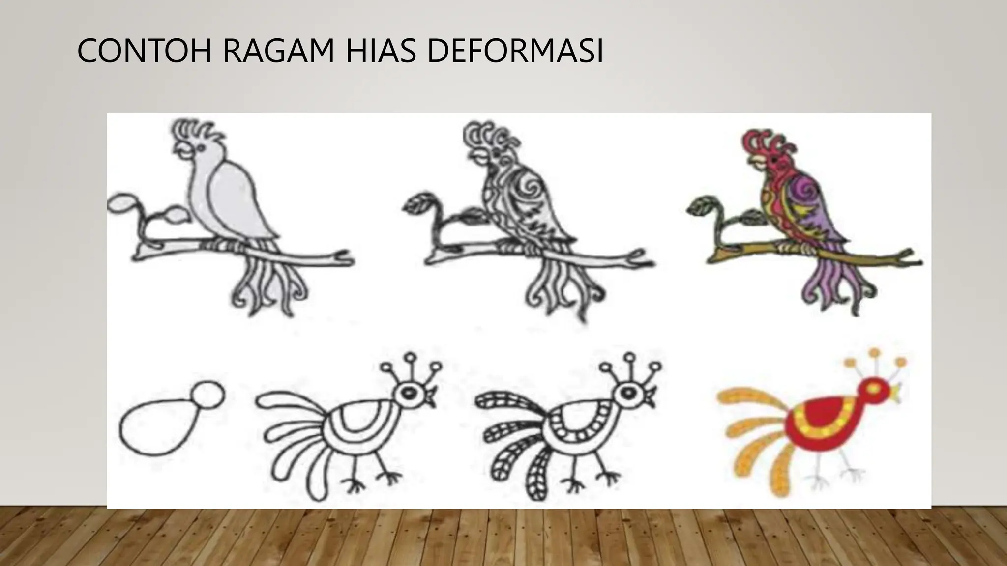 Teknik pembuatan gambar ragam hias seni rupa kelas 7 | PPTX