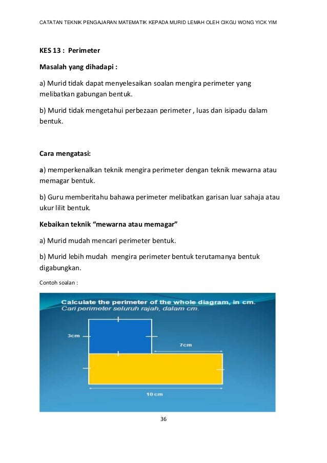 Teknik pengajaran dan pembelajaran matematik tahap 2