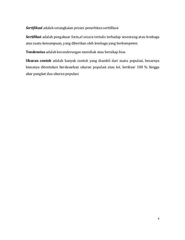 Teknik Pengambilan Contoh