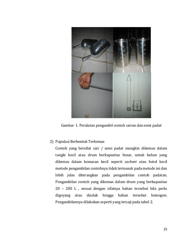 Teknik Pengambilan Contoh