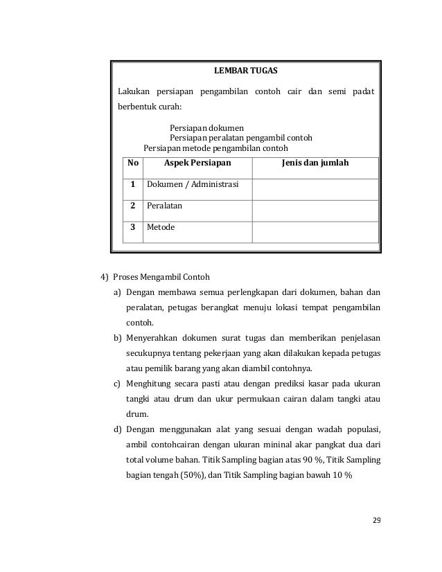 Teknik Pengambilan Contoh