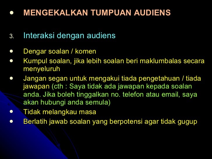 Teknik Pengucapan Awam