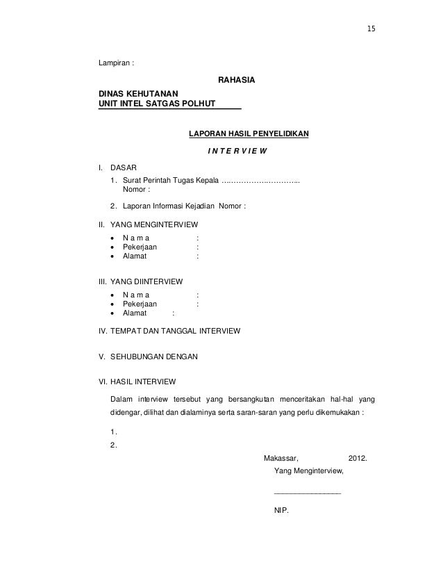 Perkiraan Intelijen Contoh Laporan Intelijen Nusagates