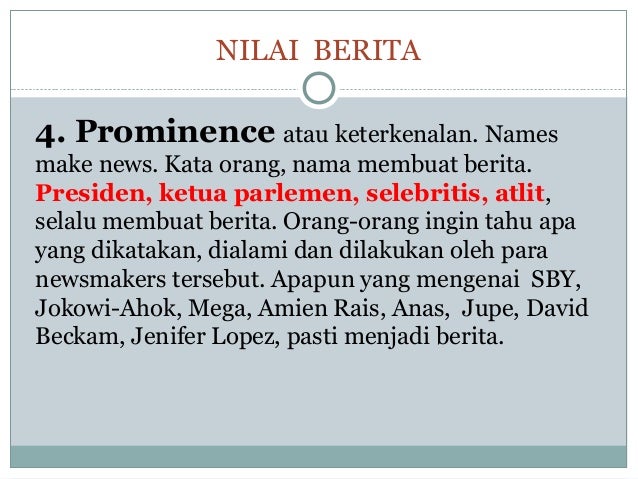 Teknik penulisan berita dan Feature bagi Praktisi Humas