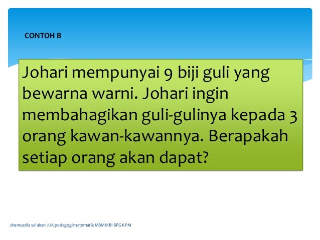 Teknik penyoalan dalam pdp matematik di bilik darjah