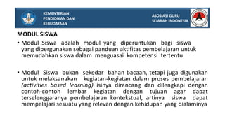 Teknik penyusunan modul | PPTX