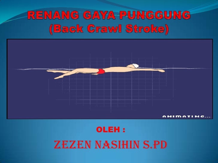 Mengapa renang gaya punggung merupakan renang yang paling mudah