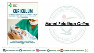 Materi Pelatihan Online
2
 