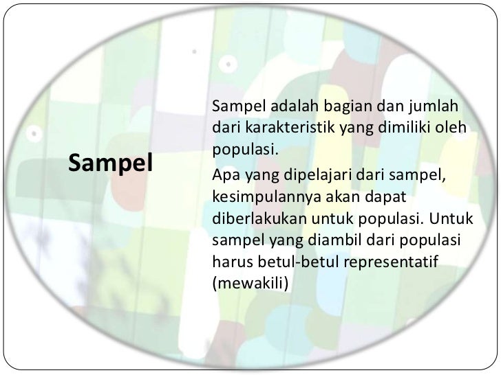 Teknik sampling normalitas data statistika