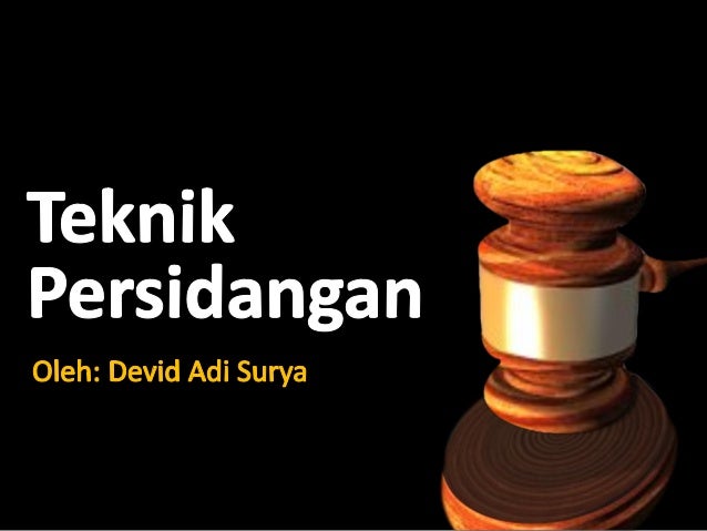 Teknik Persidangan Organisasi