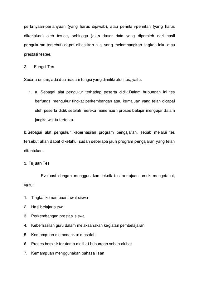 teknik evaluasi pendidikan islam tes essay Evaluasi pendidikan, indeks prestasi, evaluasi pendidikan suatu tes essay/obyektif tidak dapat alat berupa tes-tes hasil belajar teknik-teknik nontes. teknik evaluasi pendidikan islam tes essay Evaluasi pendidikan, indeks prestasi, evaluasi pendidikan suatu tes essay/obyektif tidak dapat alat berupa tes-tes hasil belajar teknik-teknik nontes.