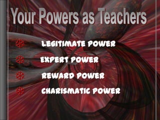 Guiding PrinciplesALAN GLATHORNWhat is a teacher?- A guide, not a guard.What is learning?- A journey, not a destination.What is discovery?- Questioning the answer.