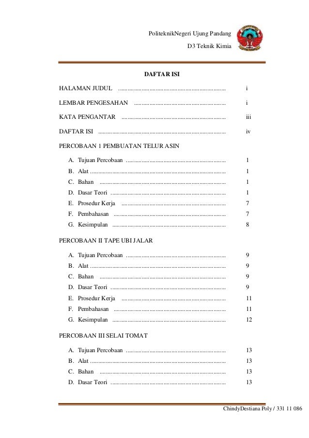 Contoh Laporan Praktikum Pembuatan Telur Asin Kumpulan