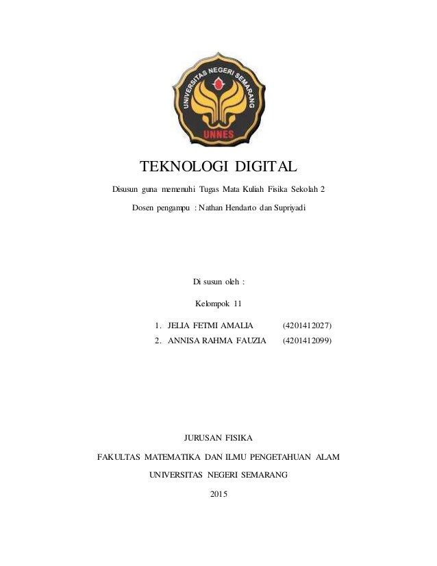 Materi Teknologi Digital Fisika Kelas 12 - Guru Paud