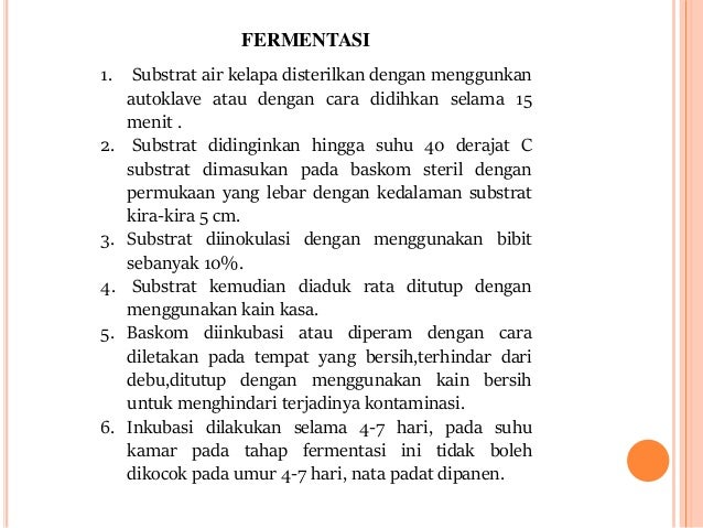 Teknologi Fermentasi Pada Natadecoco
