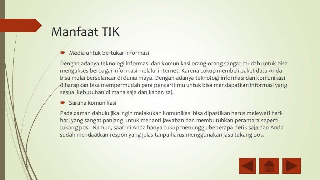 Teknologi informasi dan komunikasi