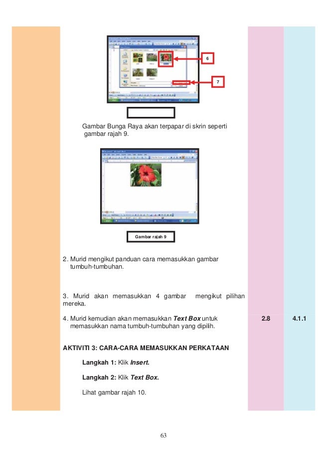 Contoh Buku Skrap Tumbuh-tumbuhan - USA Momo