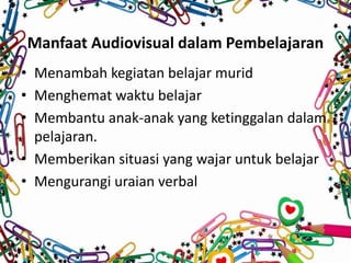 Media Audio Visual Multimedia dan Penggunaan Multimedia | PPTX