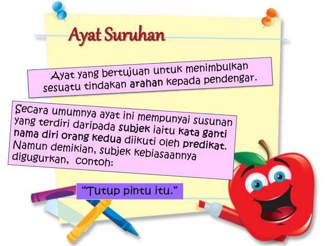 Jenis-Jenis Ayat Dalam Bahasa Melayu - Jenis ayat dalam bahasa melayu