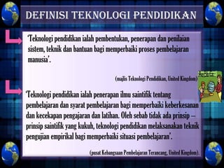 Teknologi Pendidikan