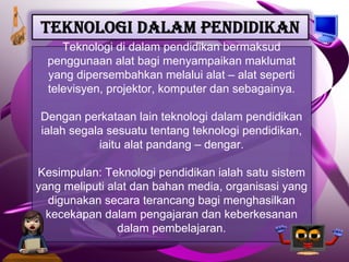 Teknologi Pendidikan