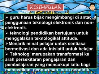 Teknologi Pendidikan