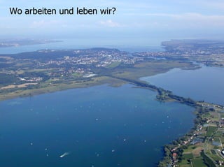 SW-Benutzerhandbücher und Onlinehilfe – Single source?
Tekom RG Bodenseeraum, 14.05.2013
Blatt Nr. 2
Dr. Rainer Pflaum, SysKon
Wo arbeiten und leben wir?Wo arbeiten und leben wir?
 