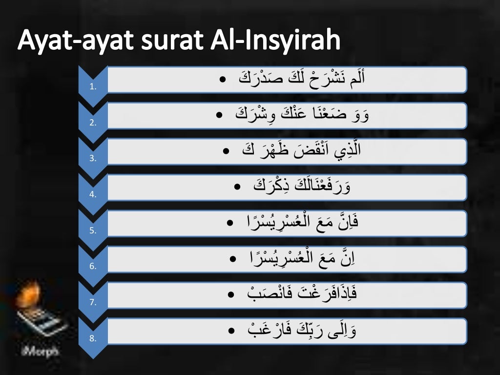 Surat Al-Insyirah