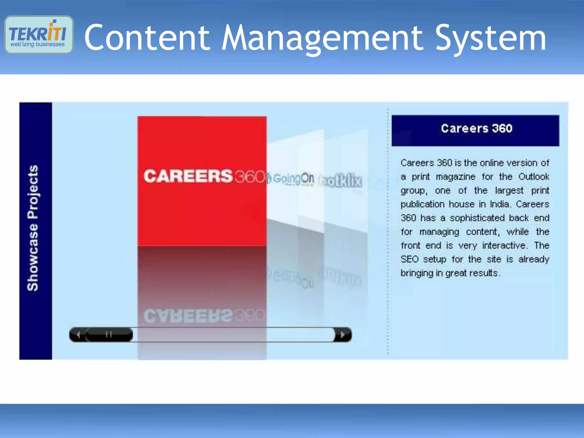 Content Management System
 