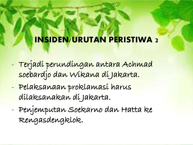 Teks Sejarah Peristiwa Menjelang Proklamasi Teks Sejarah Peristiwa Menjelang Proklamasi