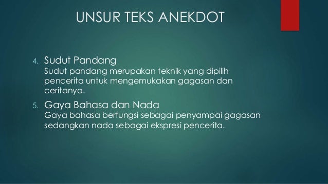 TEKS ANEKDOT (BAHASA INDONESIA)