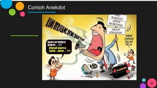 Contoh Anekdot
20
 