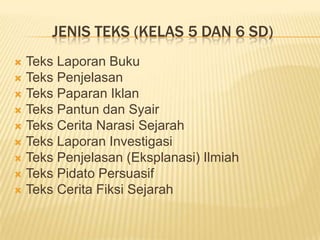 O2s Teks Teks bahasa indonesia | PPTX