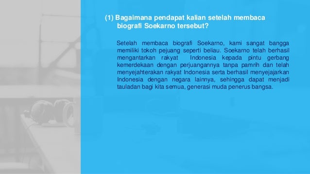 Membandingkan Teks "Soekarno Bapak Bangsa Indonesia 
