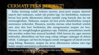CERMATI TEKS BERIKUT!
Tergolong jenis teks apakah penggalan teks tersebut, jelaskan!
 