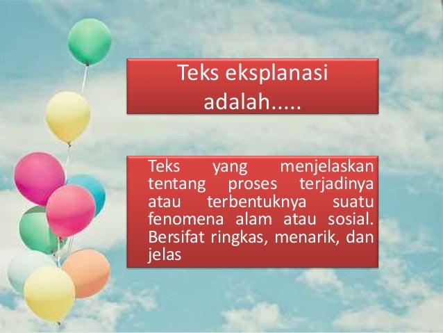 Teks eksplanasi 4