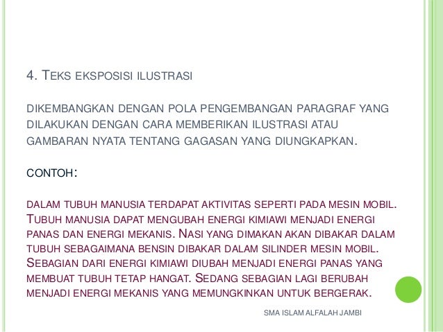 Teks Eksposisi