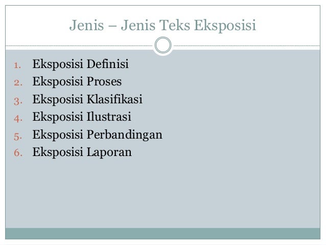 Teks eksposisi