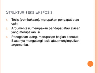 Cara Membuat Tesis Teks Eksposisi yang Kuat dan Efektif