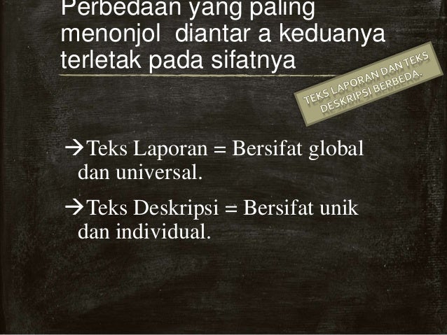 Teks Laporan Hasil Observasi