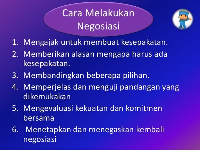 Teks negosiasi