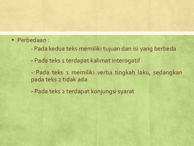 Teks Prosedur Kompleks