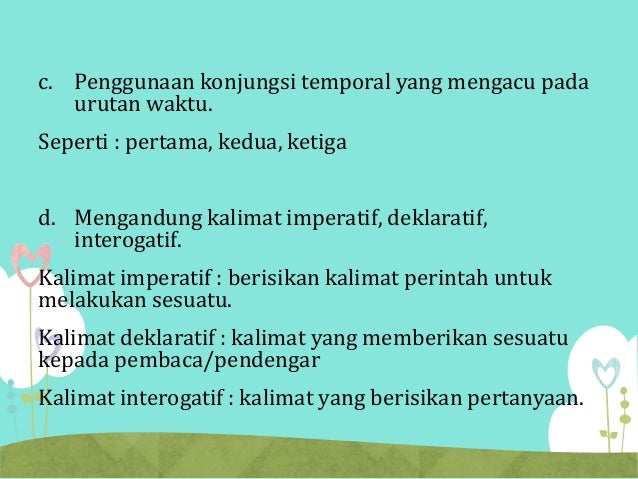 Teks Prosedur Kompleks Bahasa Indonesia