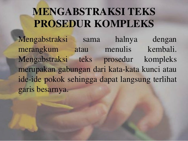 Teks Prosedur Kompleks Kelompol Iv Teks Prosedur Kompleks Kelompol Iv