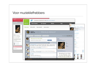 Voor muziekliefhebbers
 