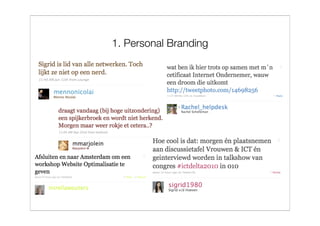 1. Personal Branding
 