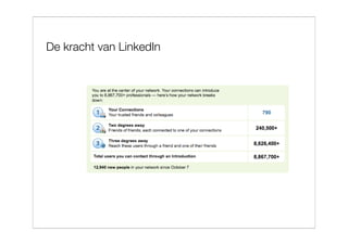 De kracht van LinkedIn
 